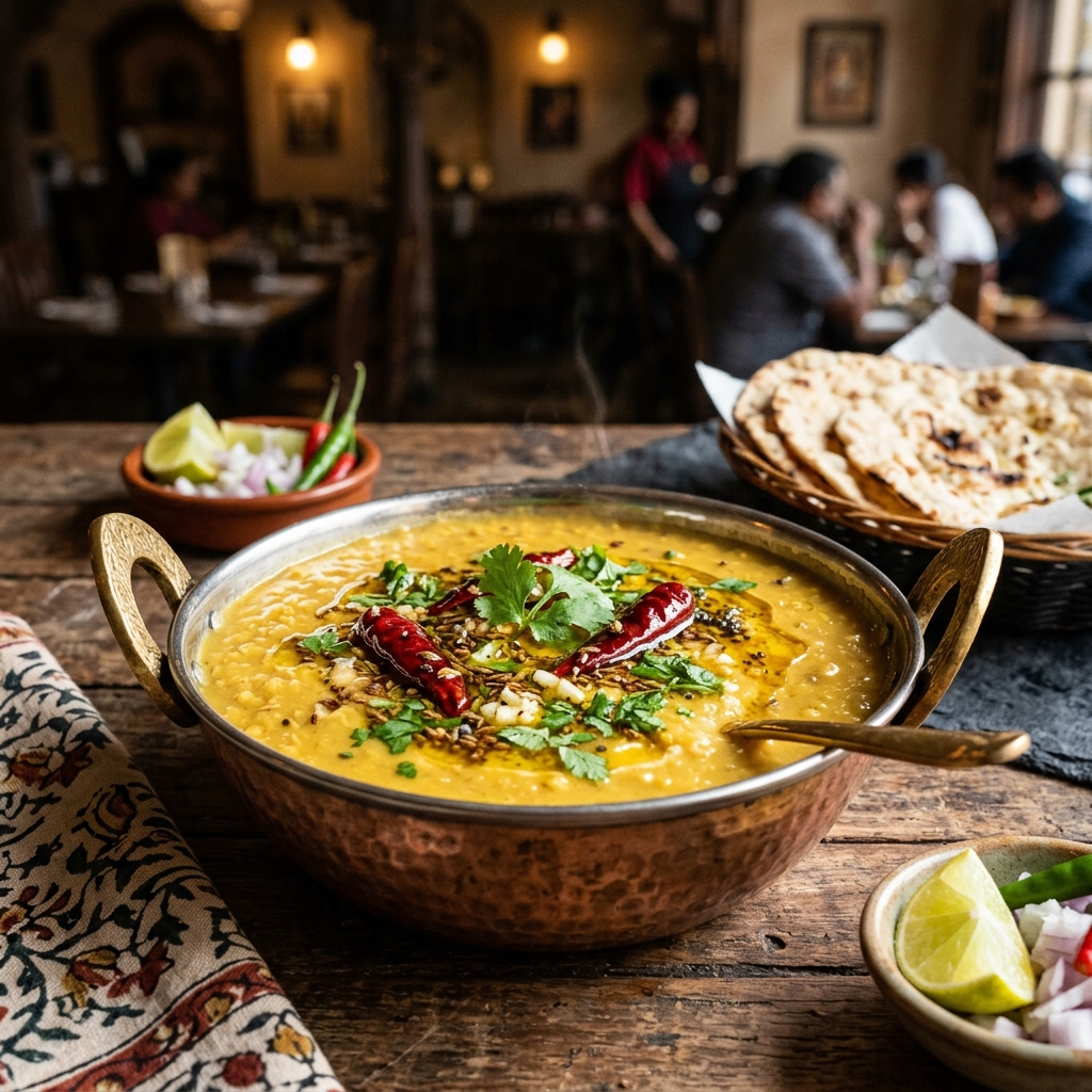 Dal Tadka — Tempered Yellow Lentils